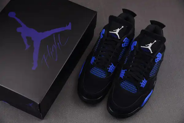 Yupoo bagsoffer AIR JORDAN 4 BLACK BLUE CT8527-018