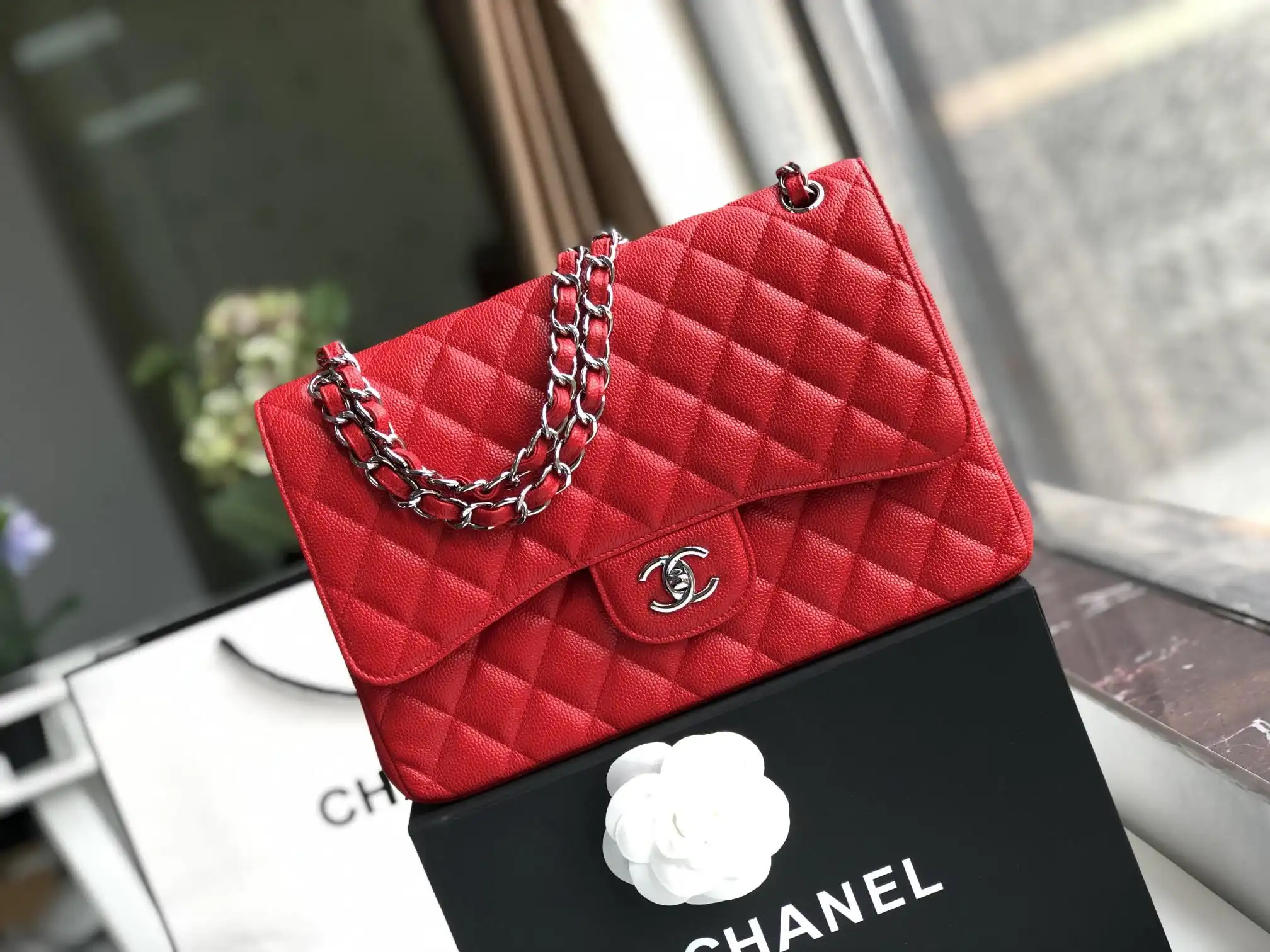 CHANEL FLAP BAG 30CM