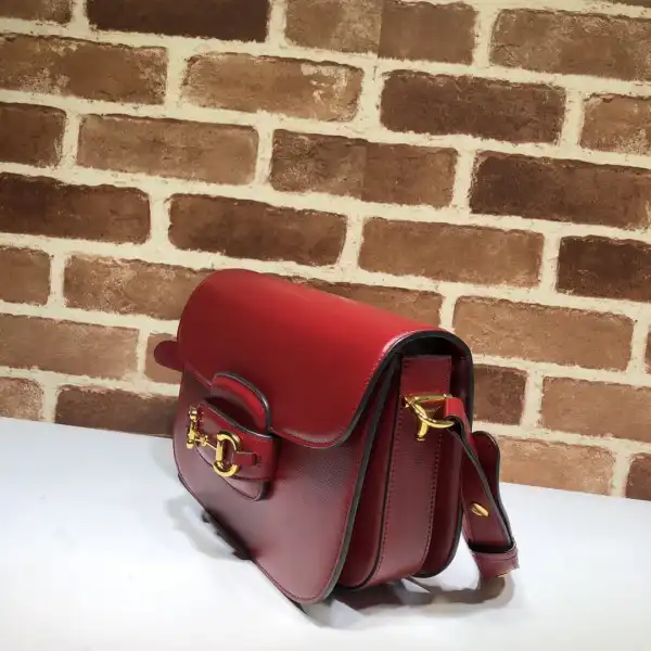 Affordable TO GUCCI 1955 Horsebit shoulder bag