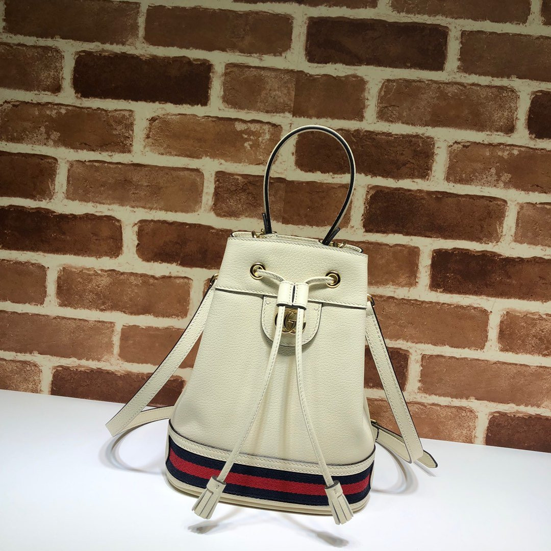 HOT SALE GUCCI Ophidia GG Small Bucket Bag