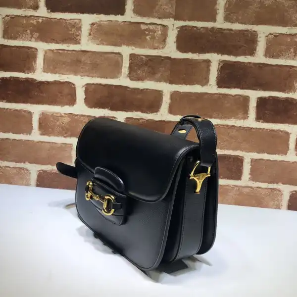 Affordable TO GUCCI 1955 Horsebit shoulder bag