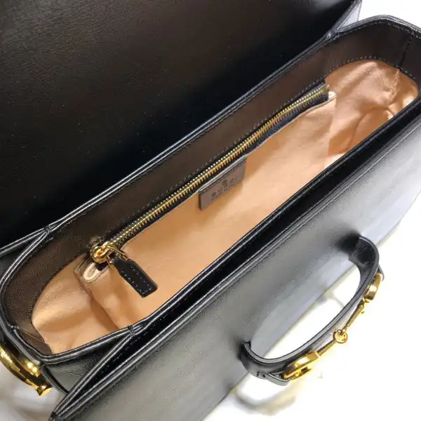 Affordable TO GUCCI 1955 Horsebit shoulder bag