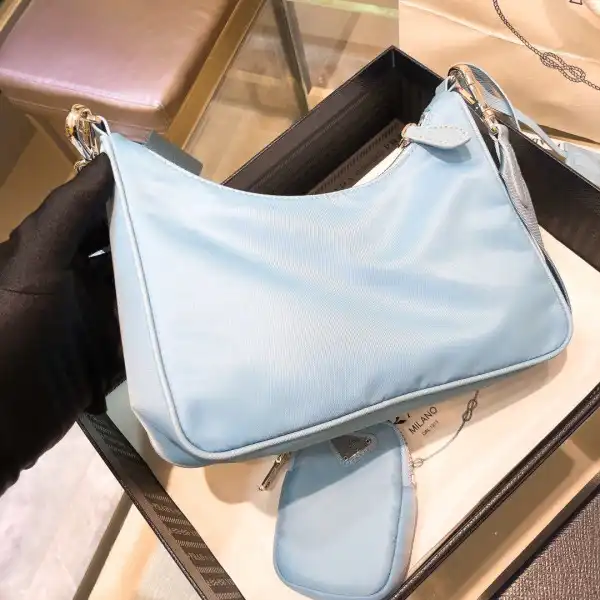 PRADA NYLON HOBO BAG