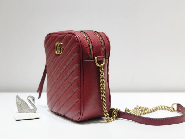 HOT SALE Gucci GG Marmont mini shoulder bag