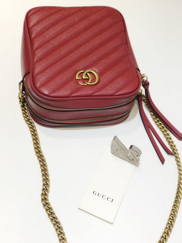 HOT SALE Gucci GG Marmont mini shoulder bag