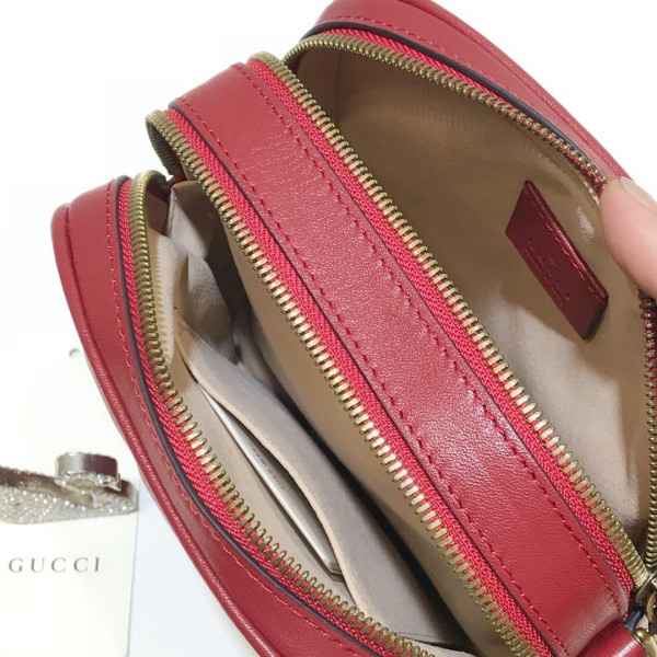 HOT SALE Gucci GG Marmont mini shoulder bag