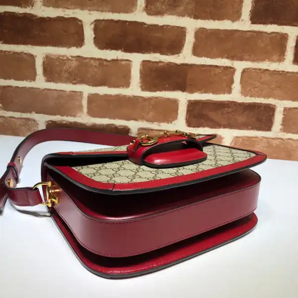 Affordable TO GUCCI 1955 Horsebit shoulder bag