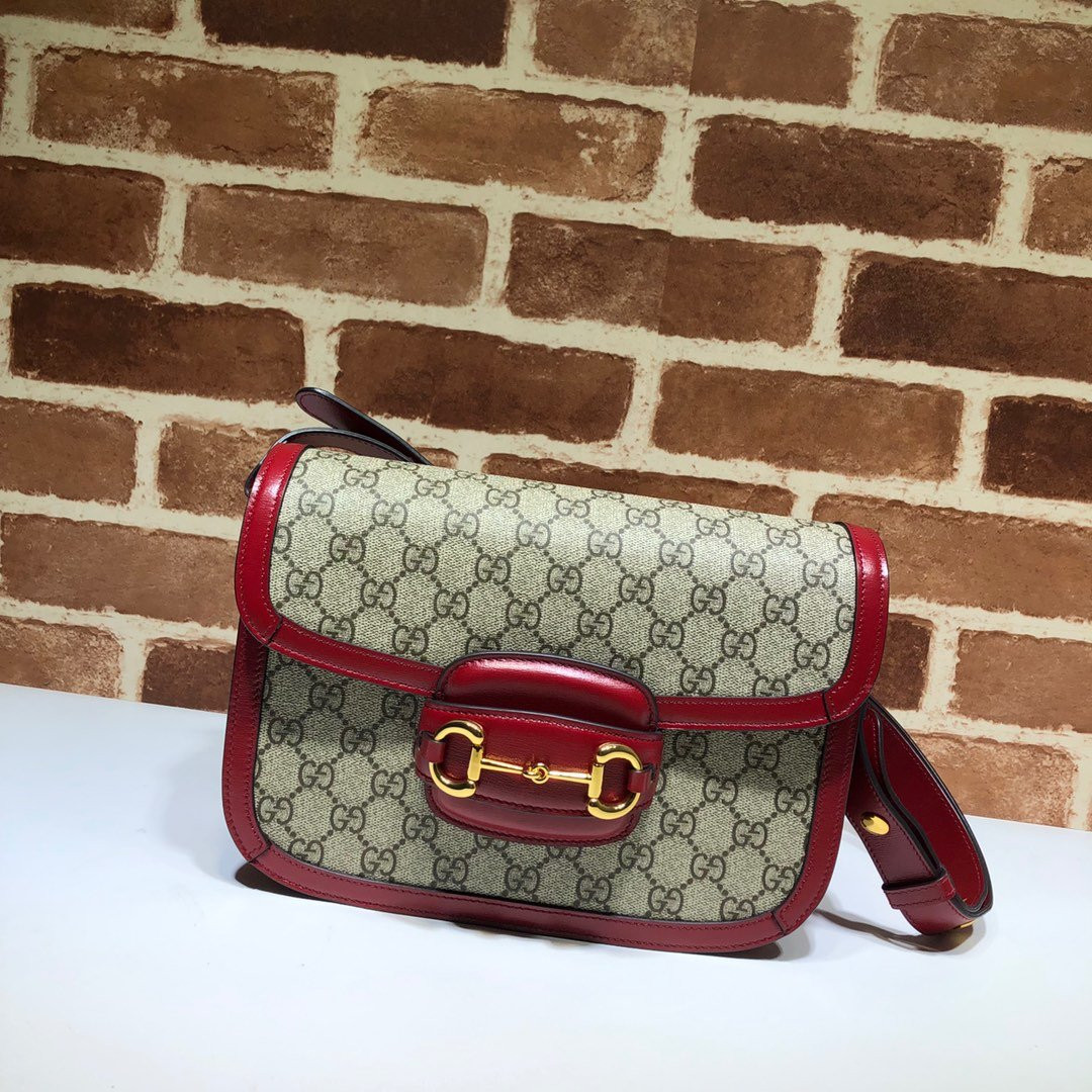 HOT SALE GUCCI 1955 Horsebit shoulder bag