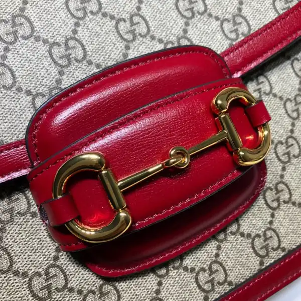 Affordable TO GUCCI 1955 Horsebit shoulder bag