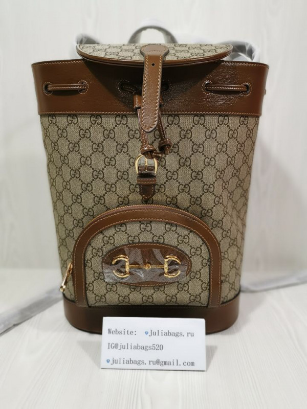 HOT SALE GUCCI 1955 Horsebit backpack