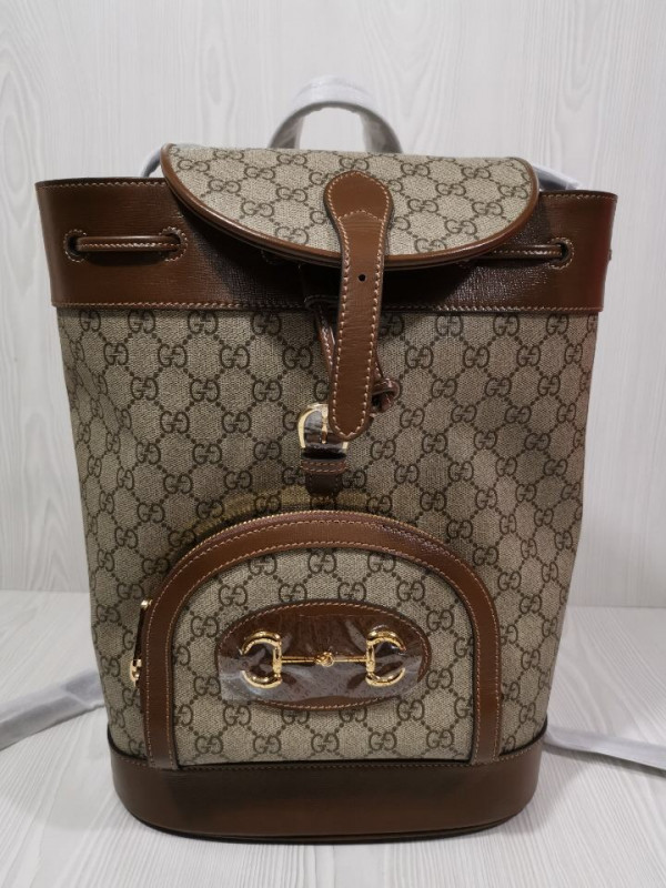 HOT SALE GUCCI 1955 Horsebit backpack