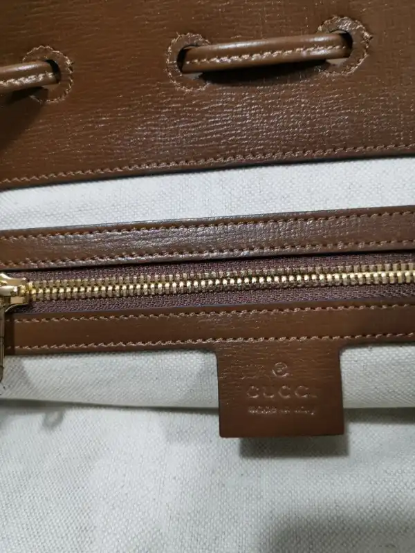 First bag ru GUCCI 1955 Horsebit backpack