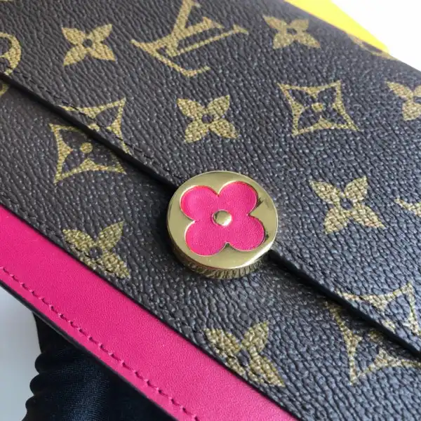 LOUIS VUITTON FLORE CHAIN WALLET