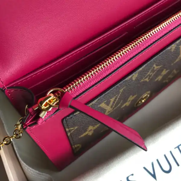 Cheap LOUIS VUITTON FLORE CHAIN WALLET