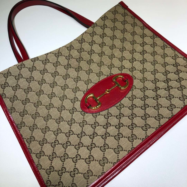 HOT SALE GUCCI 1955 Horsebit tote bag