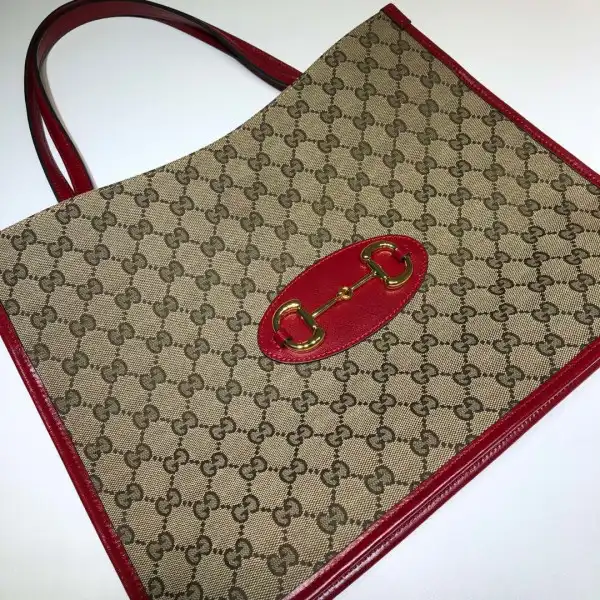 Cheap TO GUCCI 1955 Horsebit tote bag