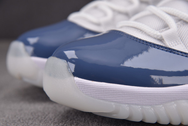 HOT SALE AIR JORDAN 11 LOW RETRO WHITE MIDNIGHT NAVY | FV5104-104