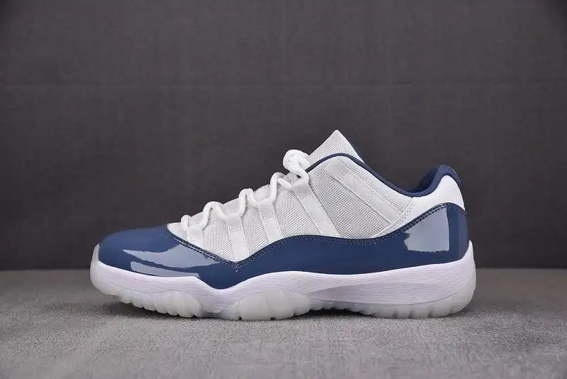 First bag ru AIR JORDAN 11 LOW RETRO WHITE MIDNIGHT NAVY | FV5104-104