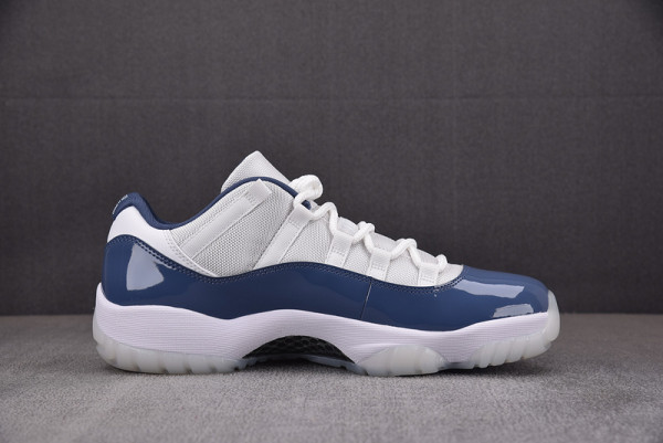 HOT SALE AIR JORDAN 11 LOW RETRO WHITE MIDNIGHT NAVY | FV5104-104