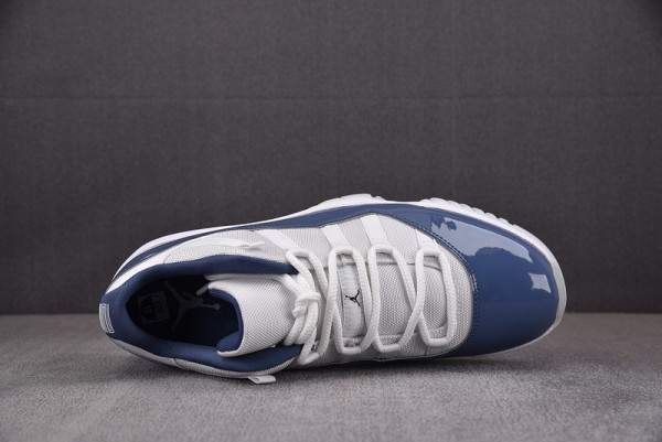 HOT SALE AIR JORDAN 11 LOW RETRO WHITE MIDNIGHT NAVY | FV5104-104