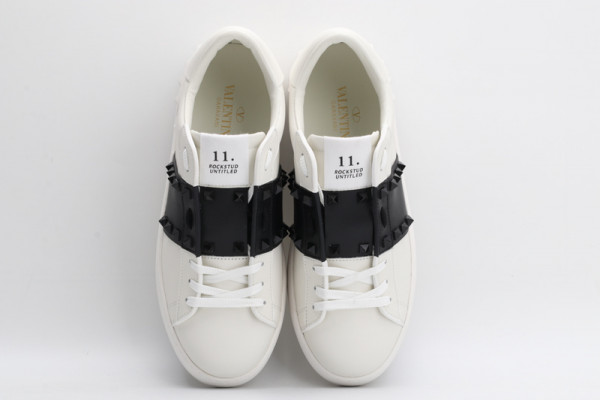 HOT SALE VALENTINO ROCKSTUD UNTITLED SNEAKER WITH TONAL STUDS