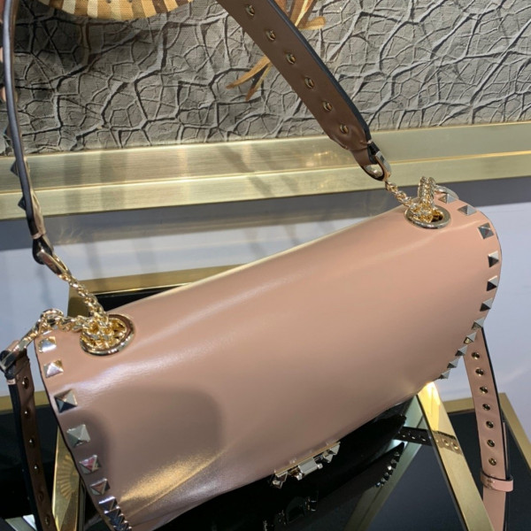 HOT SALE VALENTINO ROCKSTUD SMOOTH CALFSKIN CROSSBODY BAG