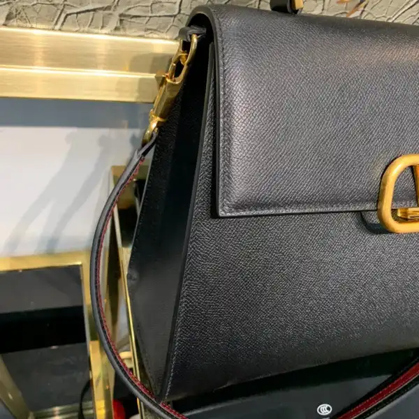 VALENTINO VSLING GRAINY CALFSKIN HANDBAG