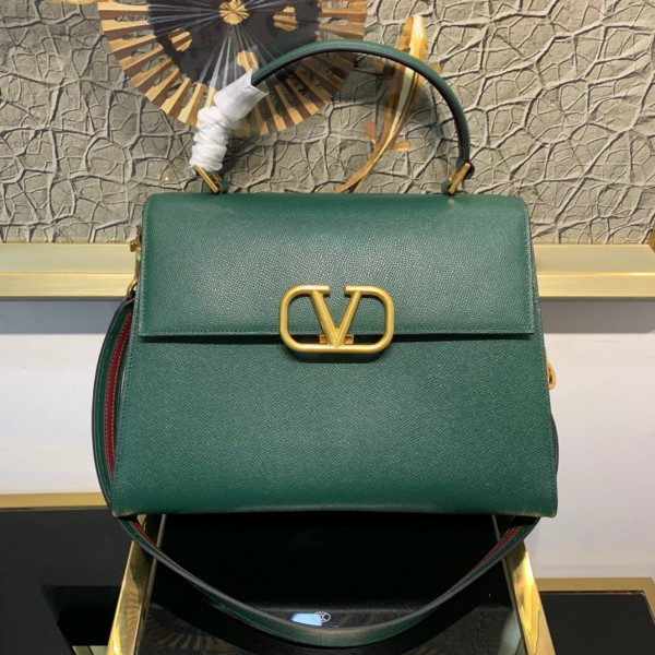 HOT SALE VALENTINO VSLING GRAINY CALFSKIN HANDBAG