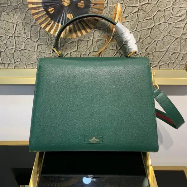 VALENTINO VSLING GRAINY CALFSKIN HANDBAG