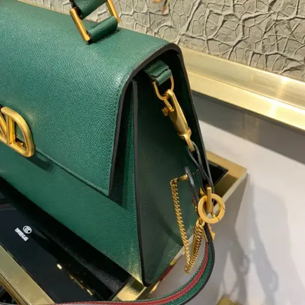 VALENTINO VSLING GRAINY CALFSKIN HANDBAG