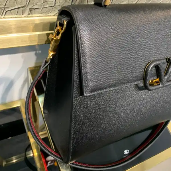 VALENTINO VSLING GRAINY CALFSKIN HANDBAG