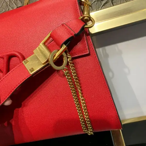 VALENTINO VSLING GRAINY CALFSKIN HANDBAG