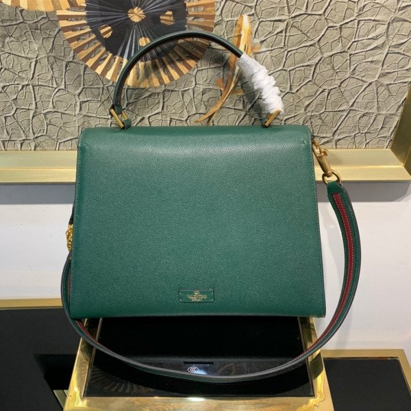 HOT SALE VALENTINO VSLING GRAINY CALFSKIN HANDBAG