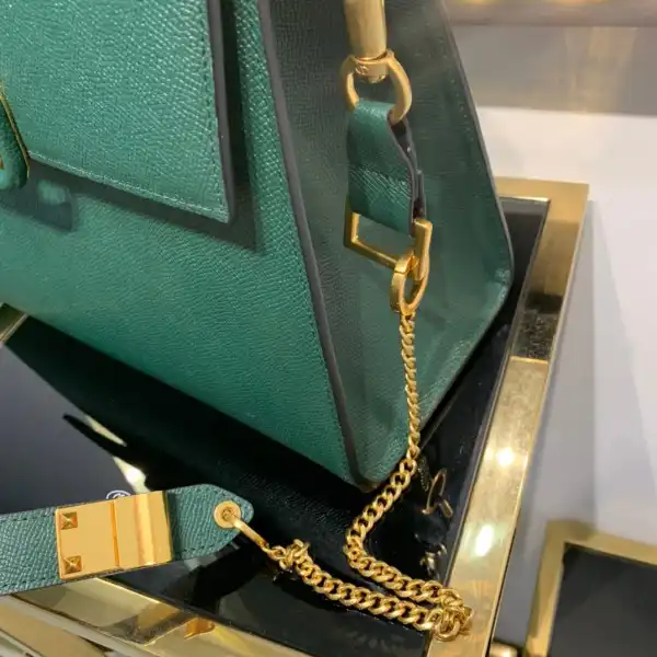 VALENTINO VSLING GRAINY CALFSKIN HANDBAG