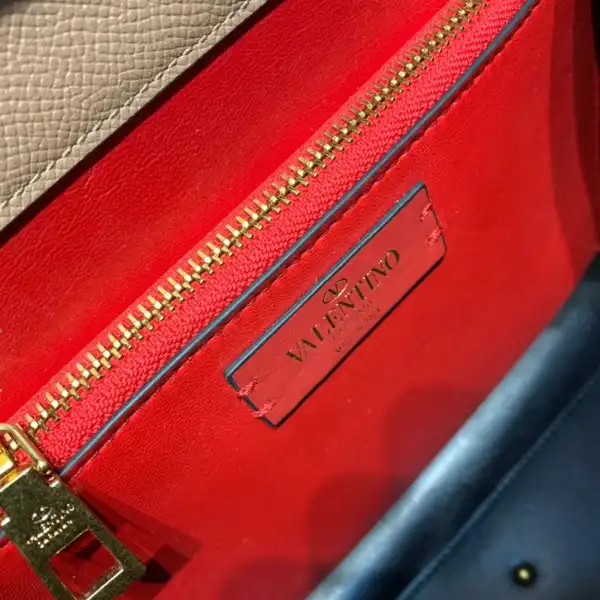 VALENTINO VSLING GRAINY CALFSKIN HANDBAG