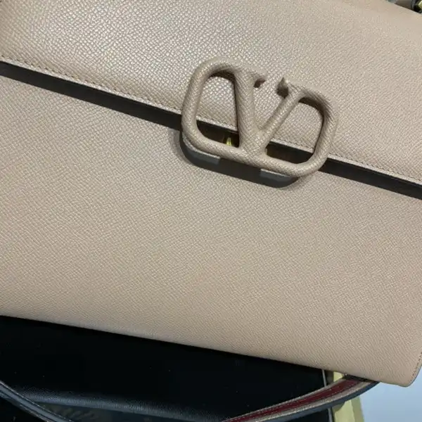 VALENTINO VSLING GRAINY CALFSKIN HANDBAG