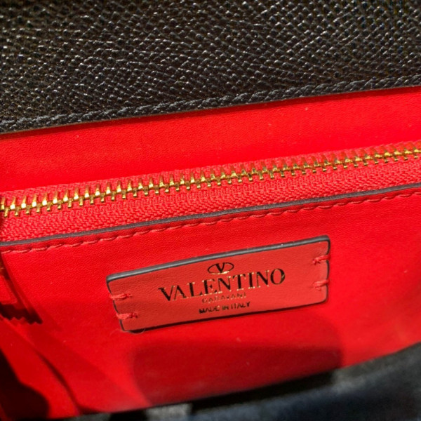 HOT SALE VALENTINO SMALL VSLING GRAINY CALFSKIN HANDBAG