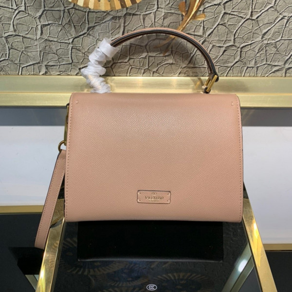 HOT SALE VALENTINO SMALL VSLING GRAINY CALFSKIN HANDBAG