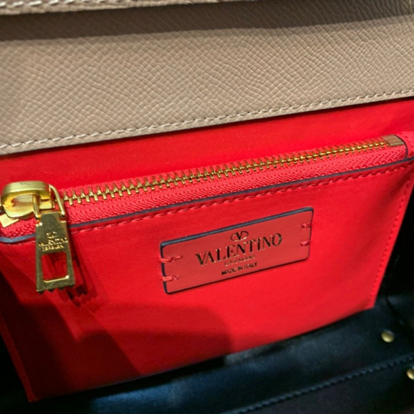 HOT SALE VALENTINO SMALL VSLING GRAINY CALFSKIN HANDBAG