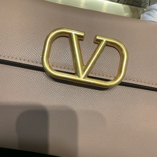 HOT SALE VALENTINO SMALL VSLING GRAINY CALFSKIN HANDBAG