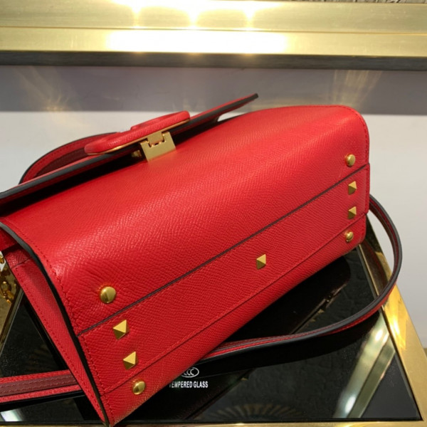 HOT SALE VALENTINO SMALL VSLING GRAINY CALFSKIN HANDBAG