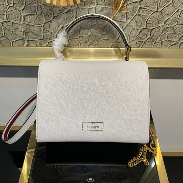 HOT SALE VALENTINO SMALL VSLING GRAINY CALFSKIN HANDBAG