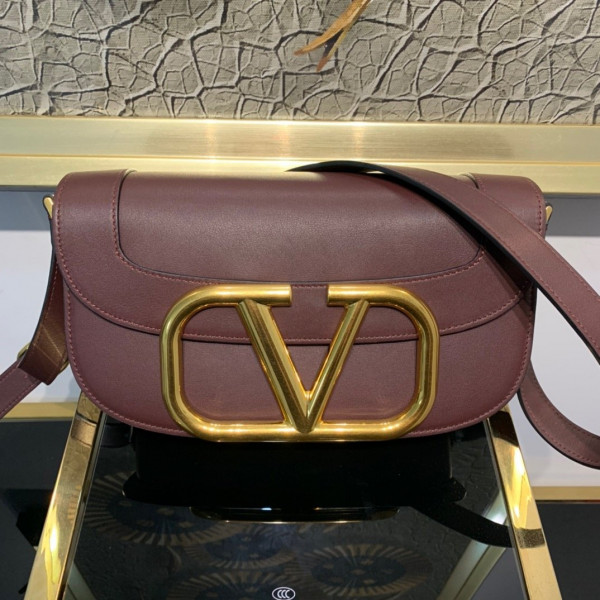 HOT SALE VALENTINO SUPERVEE CALFSKIN CROSSBODY BAG