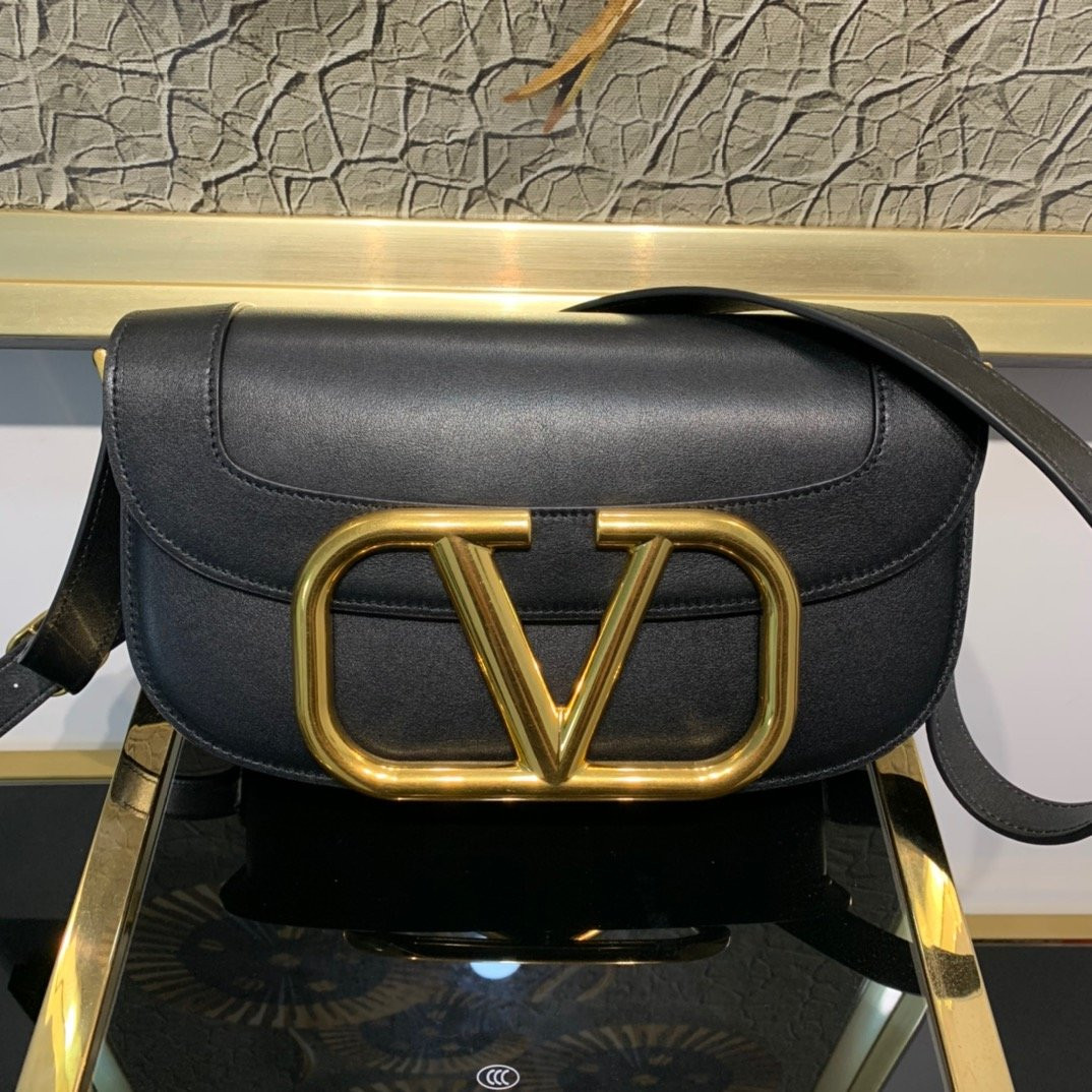 HOT SALE VALENTINO SUPERVEE CALFSKIN CROSSBODY BAG