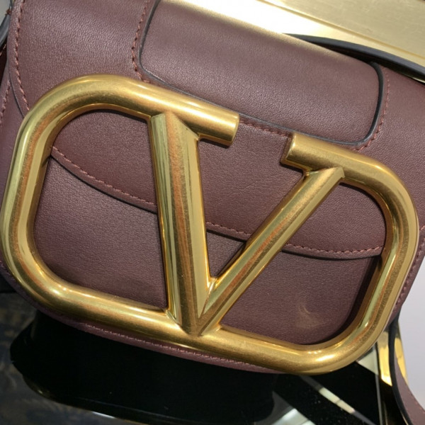 HOT SALE VALENTINO SMALL SUPERVEE CALFSKIN CROSSBODY BAG