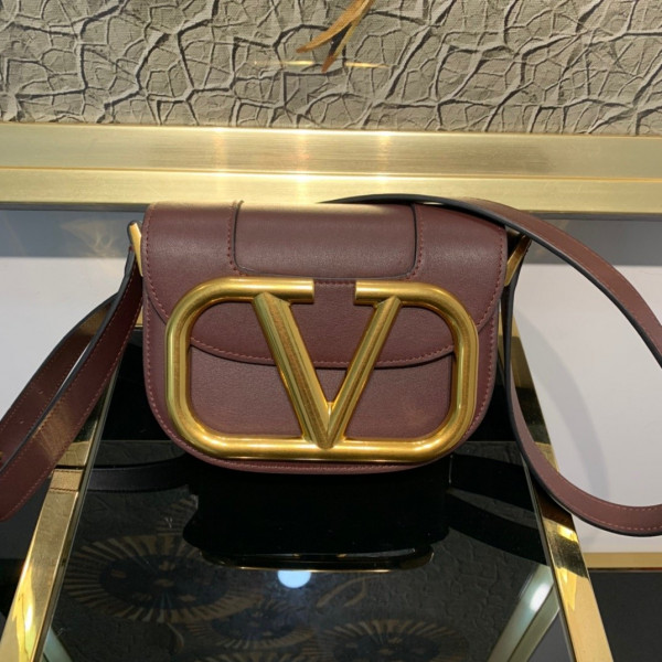 HOT SALE VALENTINO SMALL SUPERVEE CALFSKIN CROSSBODY BAG