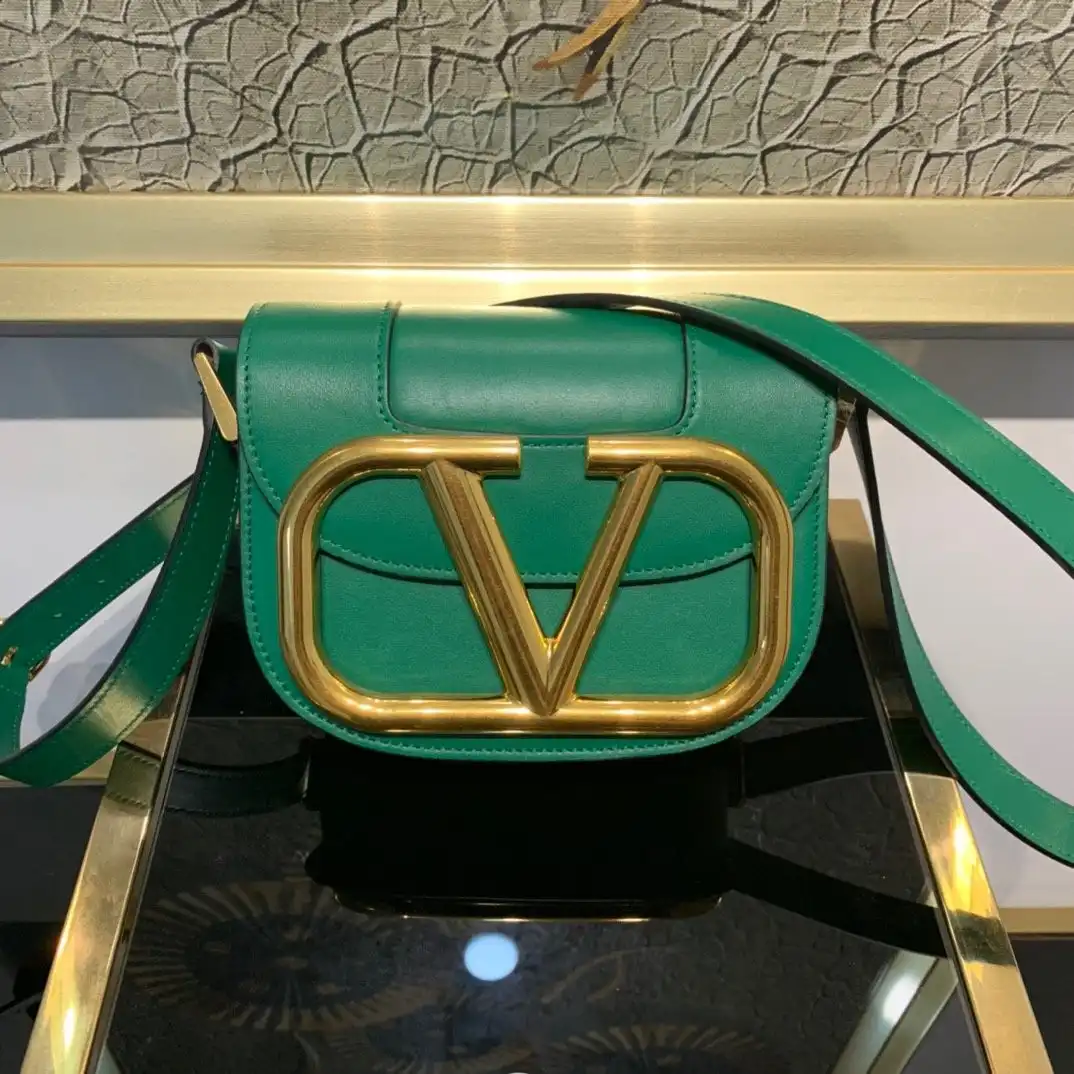 HOT SALE VALENTINO SMALL SUPERVEE CALFSKIN CROSSBODY BAG