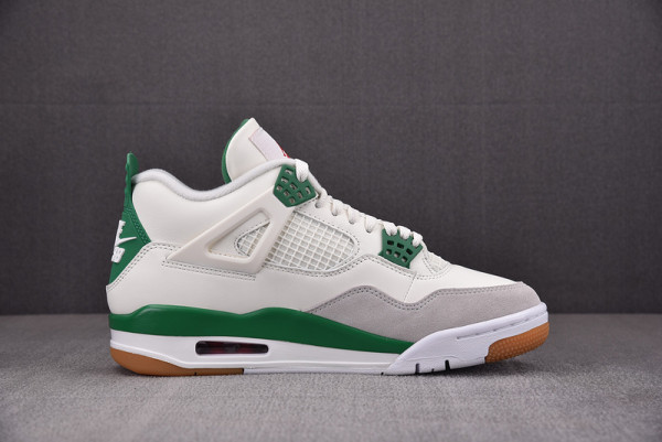 HOT SALE NIKE SB X AIR JORDAN 4 “PINE GREEN” DR5415-103