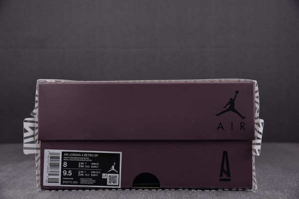 HOT SALE JORDAN 4 RETRO A MA MANIÉRE VIOLET ORE DV6773-220