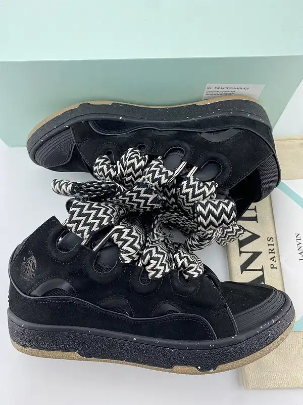 LANVIN CURB SNEAKERS